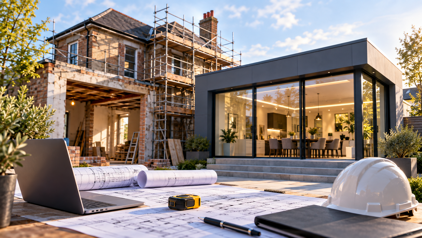 Commercial property exterior