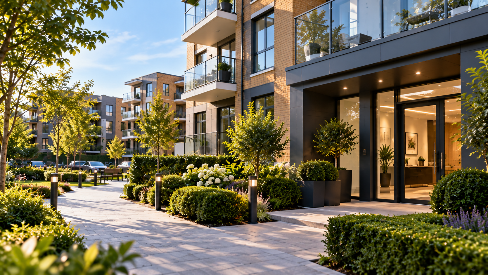 Residential property exterior